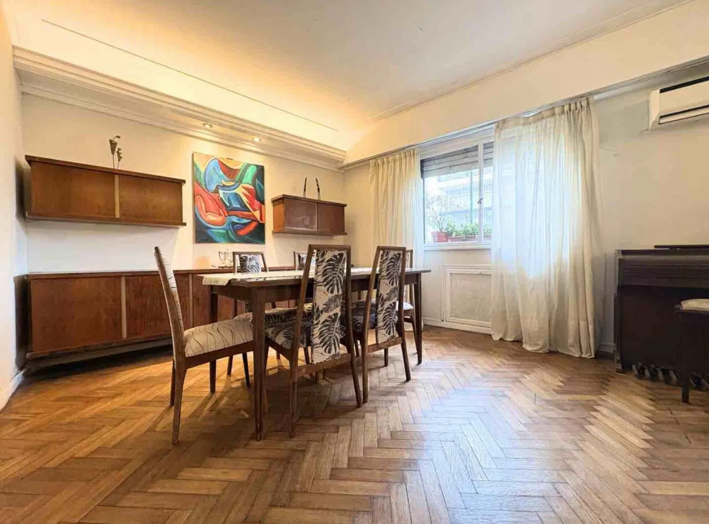Venta piso 4 ambientes Recoleta, balcón A/credito 2