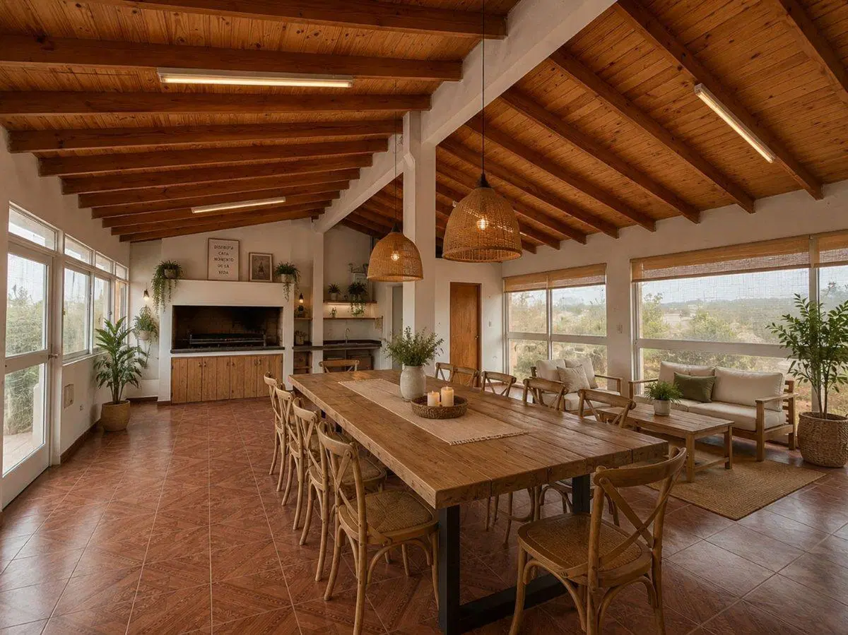 Casa 4 amb en venta- Merlo - Patio y Salón 4