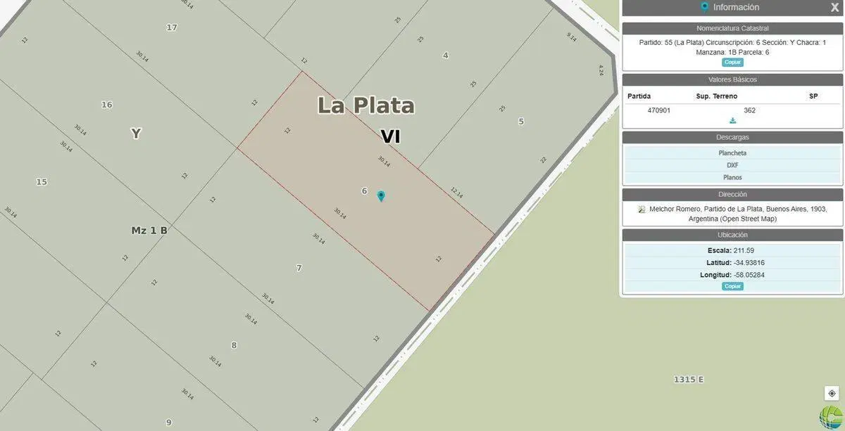 Lote en venta Don Basilio 362 m2 Escritura Permuta 5