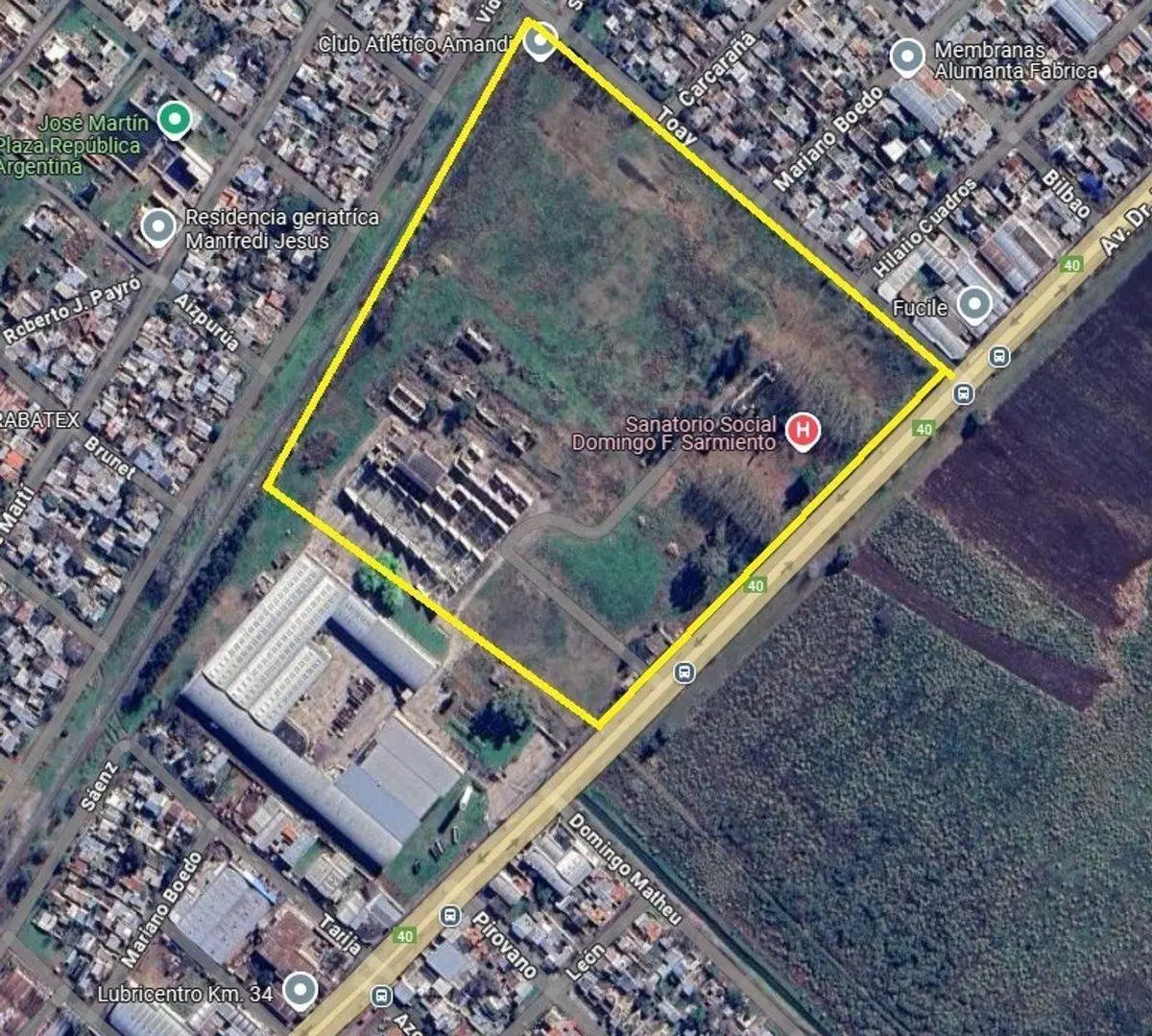 Venta Lotes Logistico/Industriales Merlo FINANCIA 8