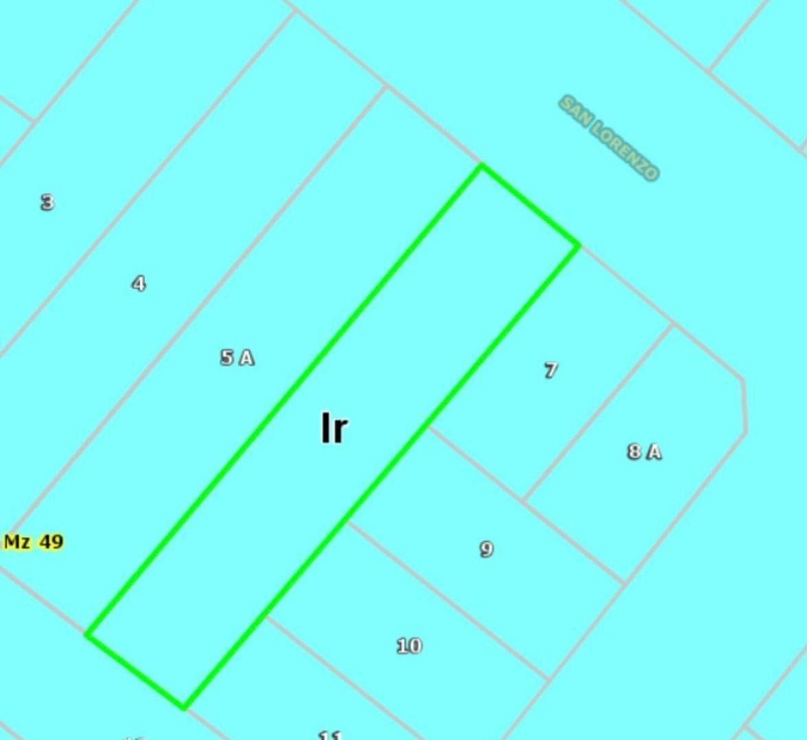 Foto de LOTE EN VENTA EN ZONA DE SAN MARTIN 488 M2, imagen 3