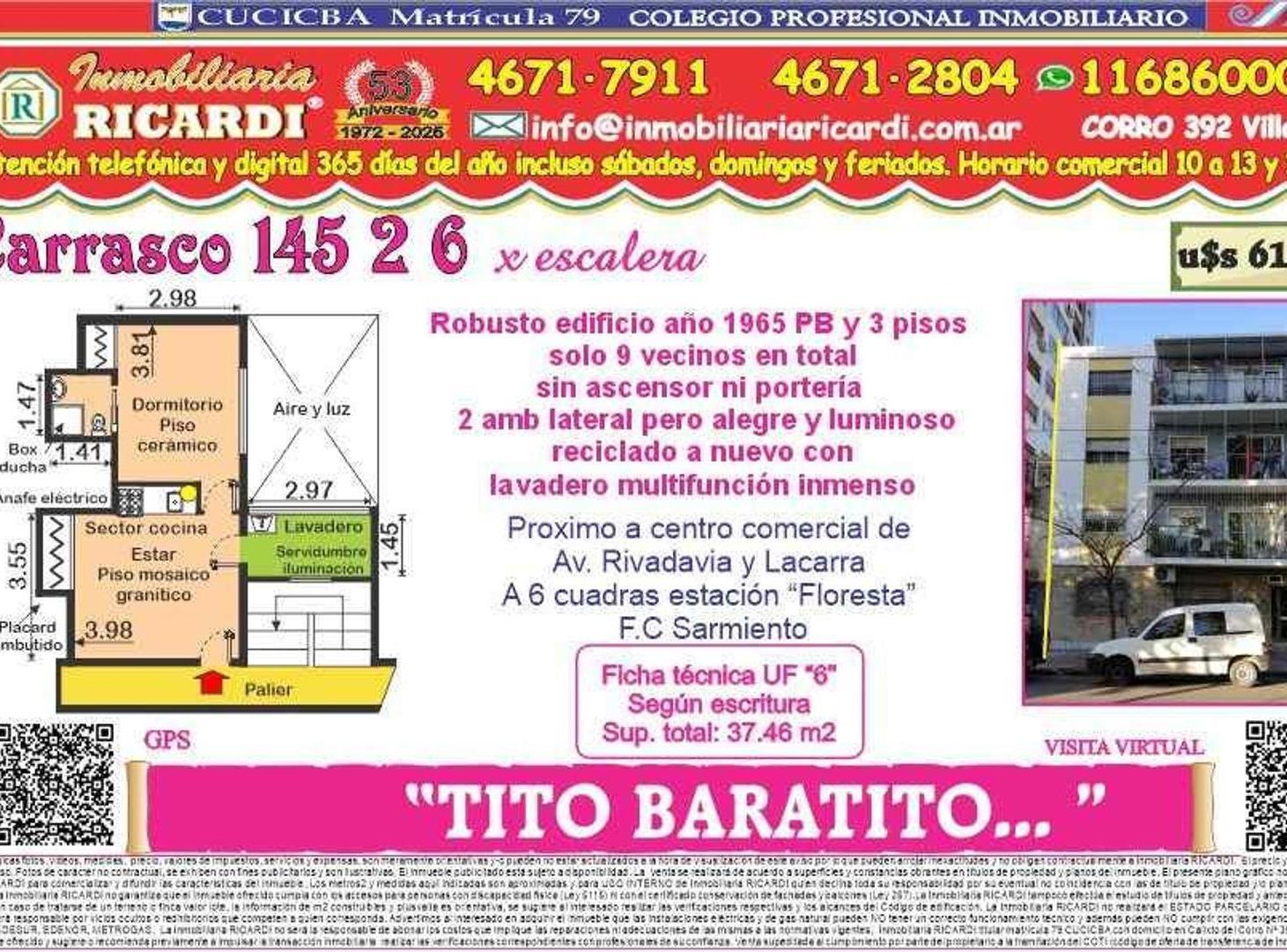 Foto de TITO BARATITO 2 amb segundo por escalera, imagen 1