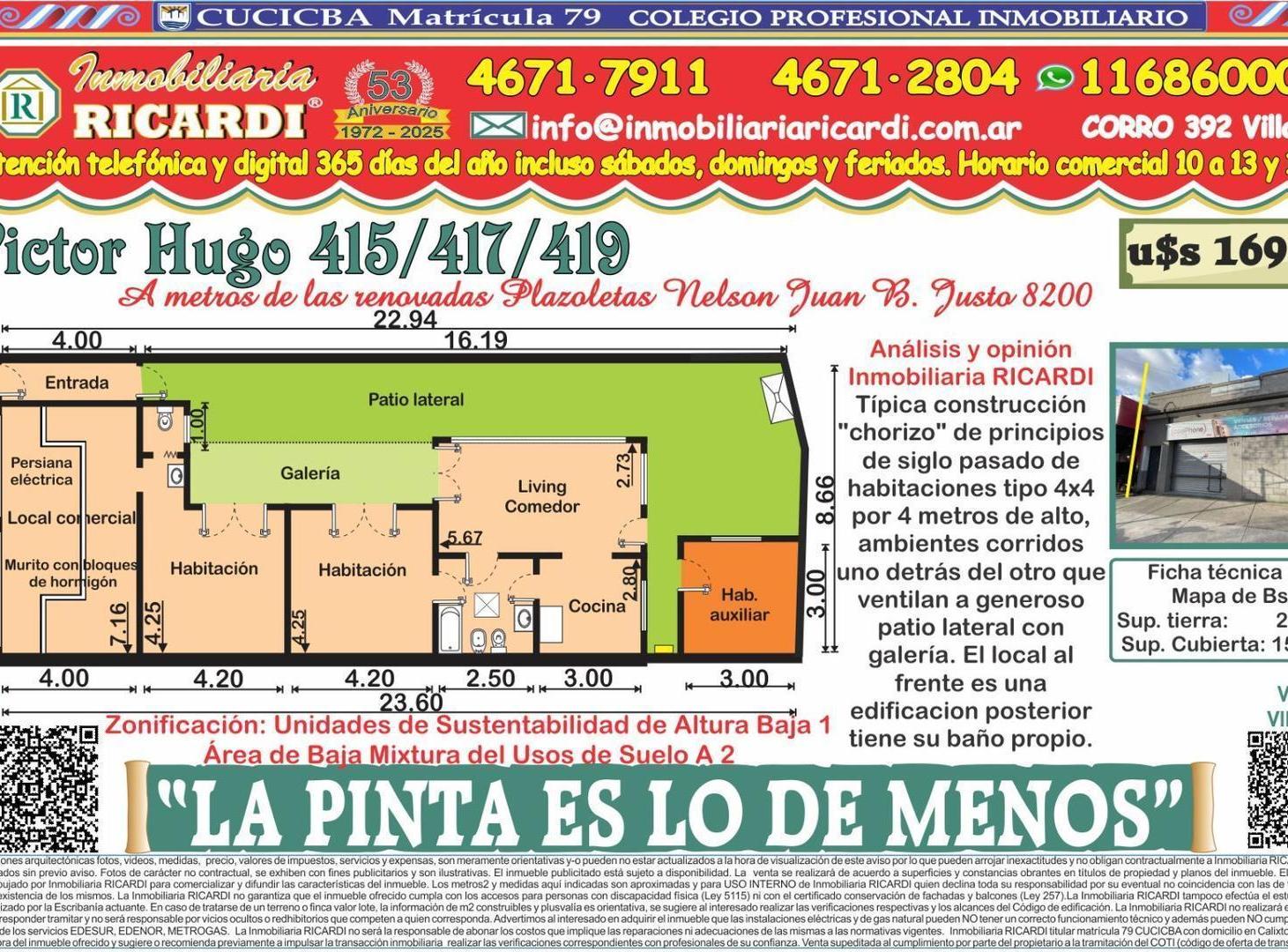 Foto de LA PINTA ES LO DE MENOS... casa chorizo con local al frente, imagen 1