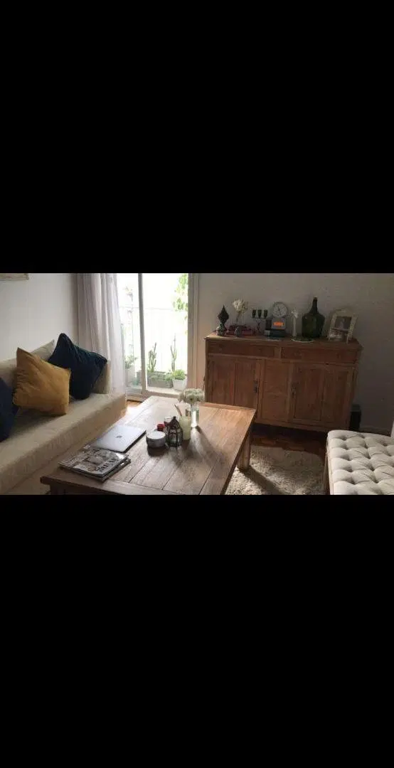 Departamento de 60 m² con 2 dormitorios en alquiler en Palermo 2