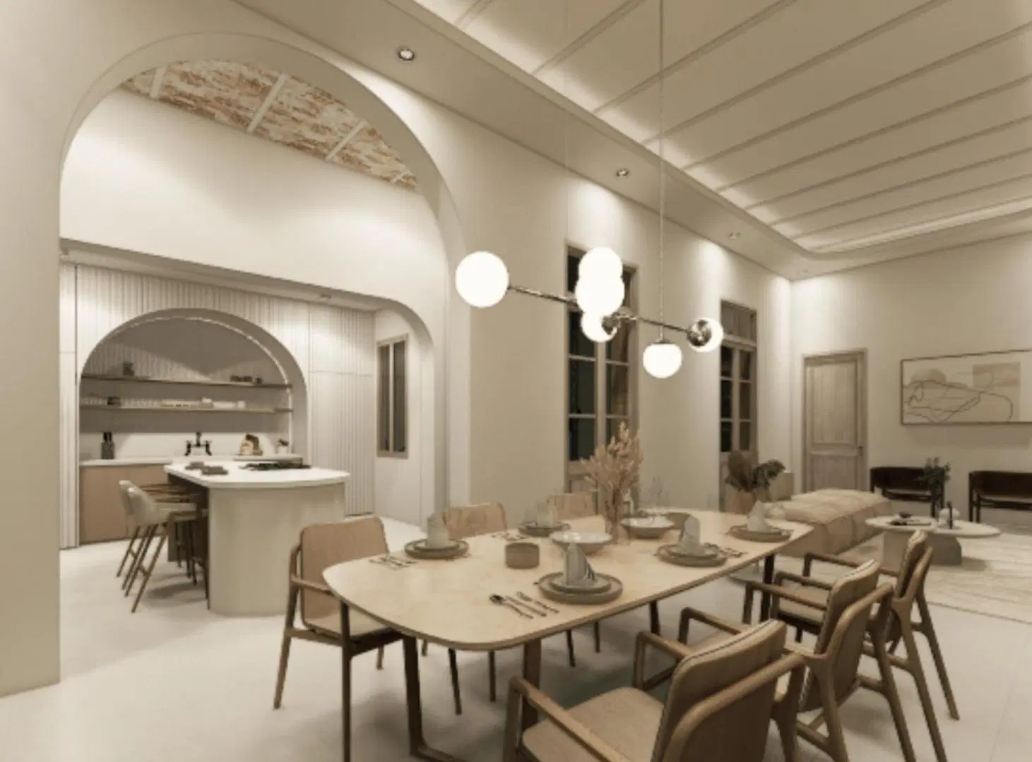 Casa de 3 dormitorios + comodín, cochera, jardin y pileta en Abasto 3