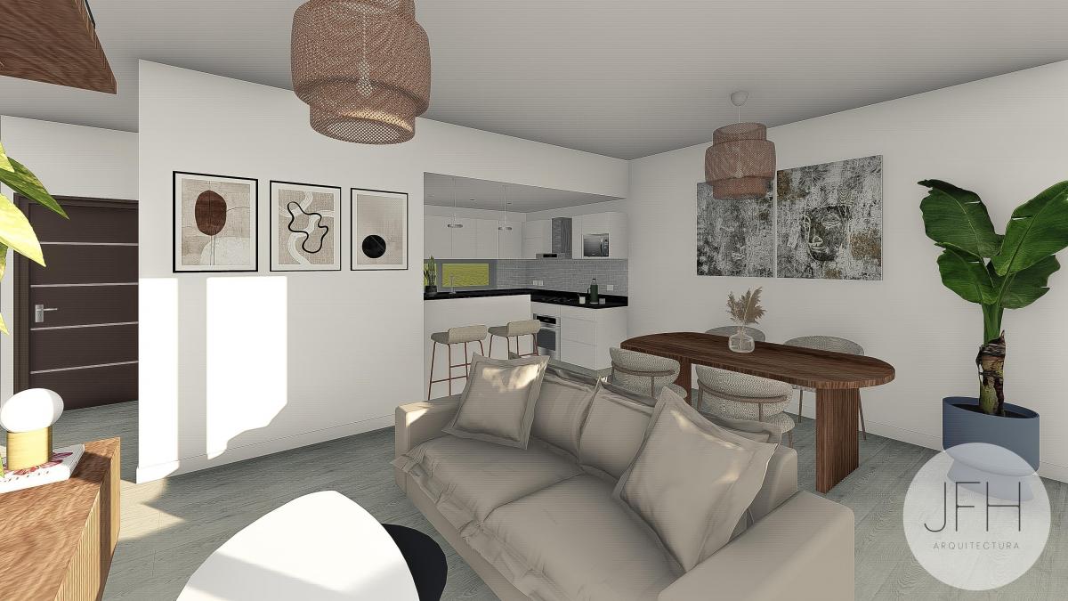 Departamentos de Tres ambientes/cochera. Venta en Pozo
