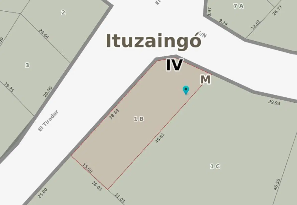 Lote de 657 m2 en esquina - a mts de Colectora Villa Udaondo 2