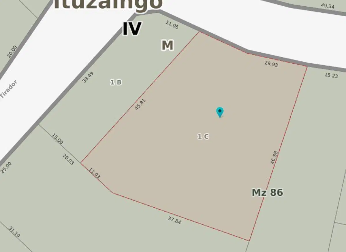 Lote de 1805 m² - a m de Colectora Villa Udaondo 3