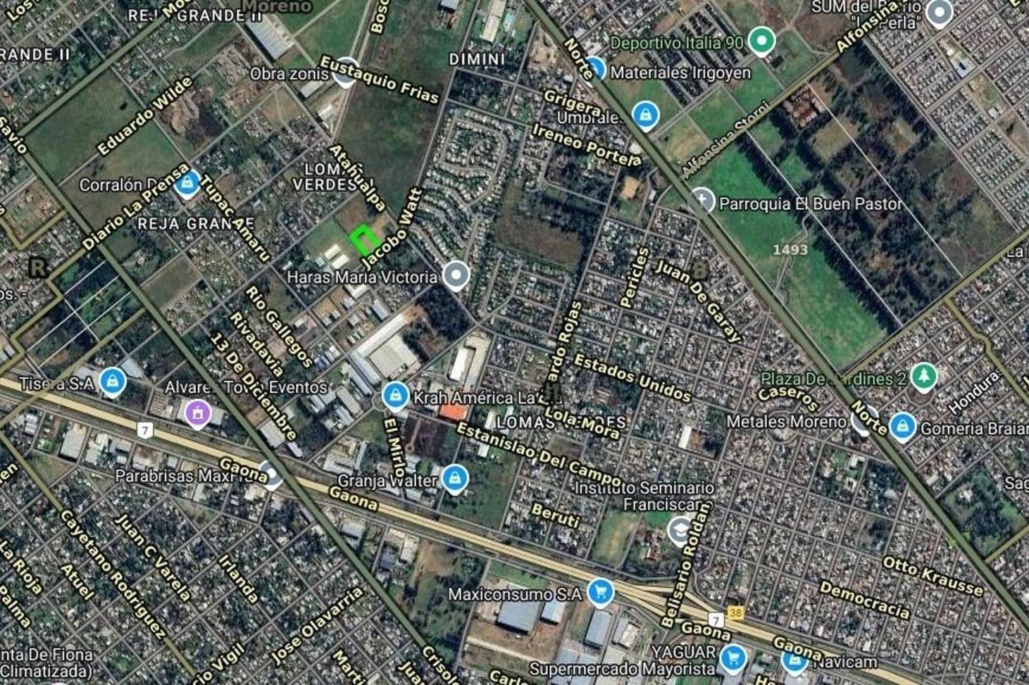 LOTE DE 4.493 M² CON EXCELENTE UBICACIÓN EN LA REJA