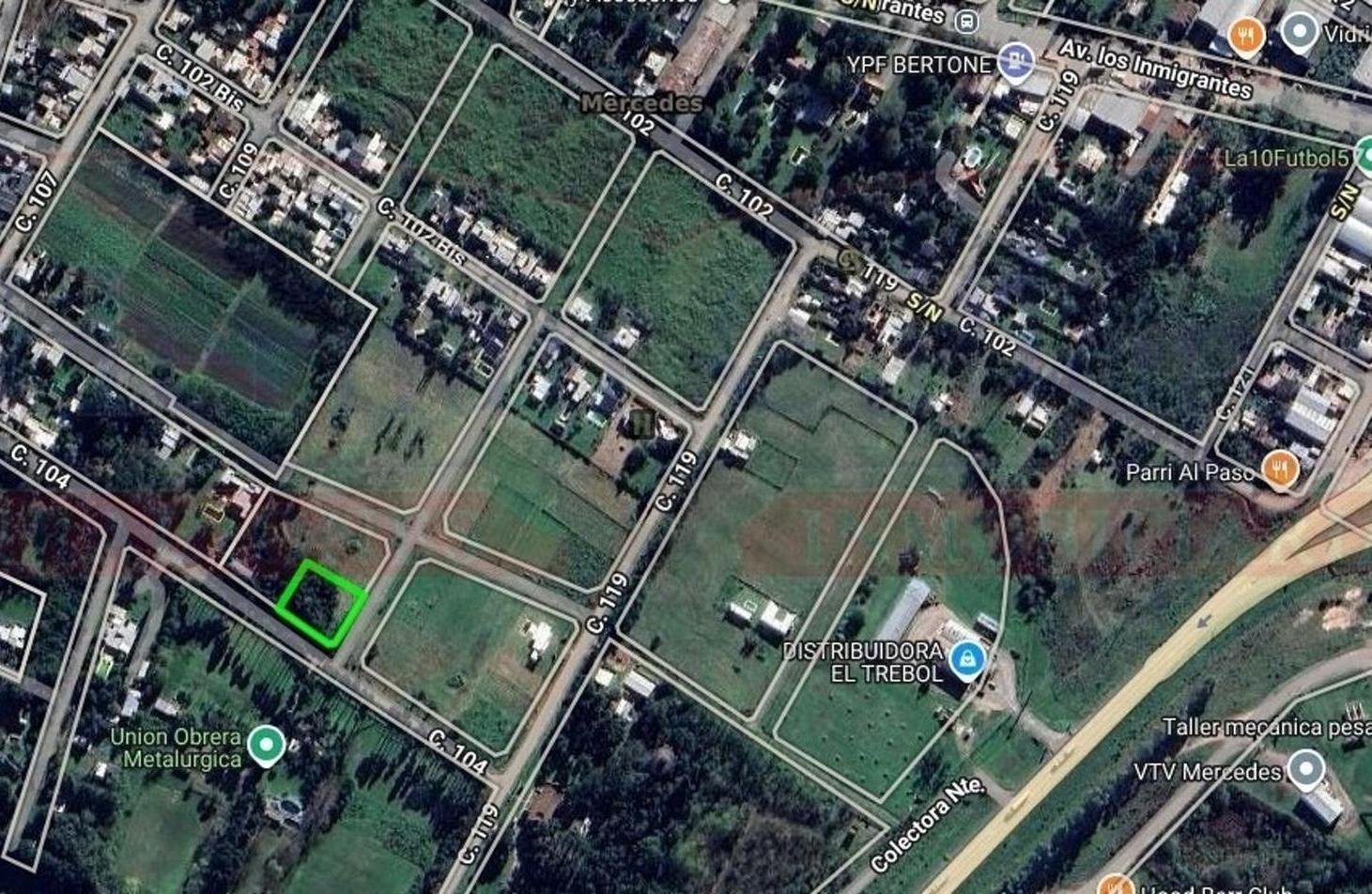 TERRENO EN ESQUINA CON GRAN UBICACIÓN EN MERCEDES