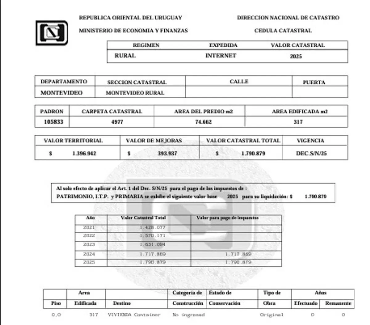 Plano 1
