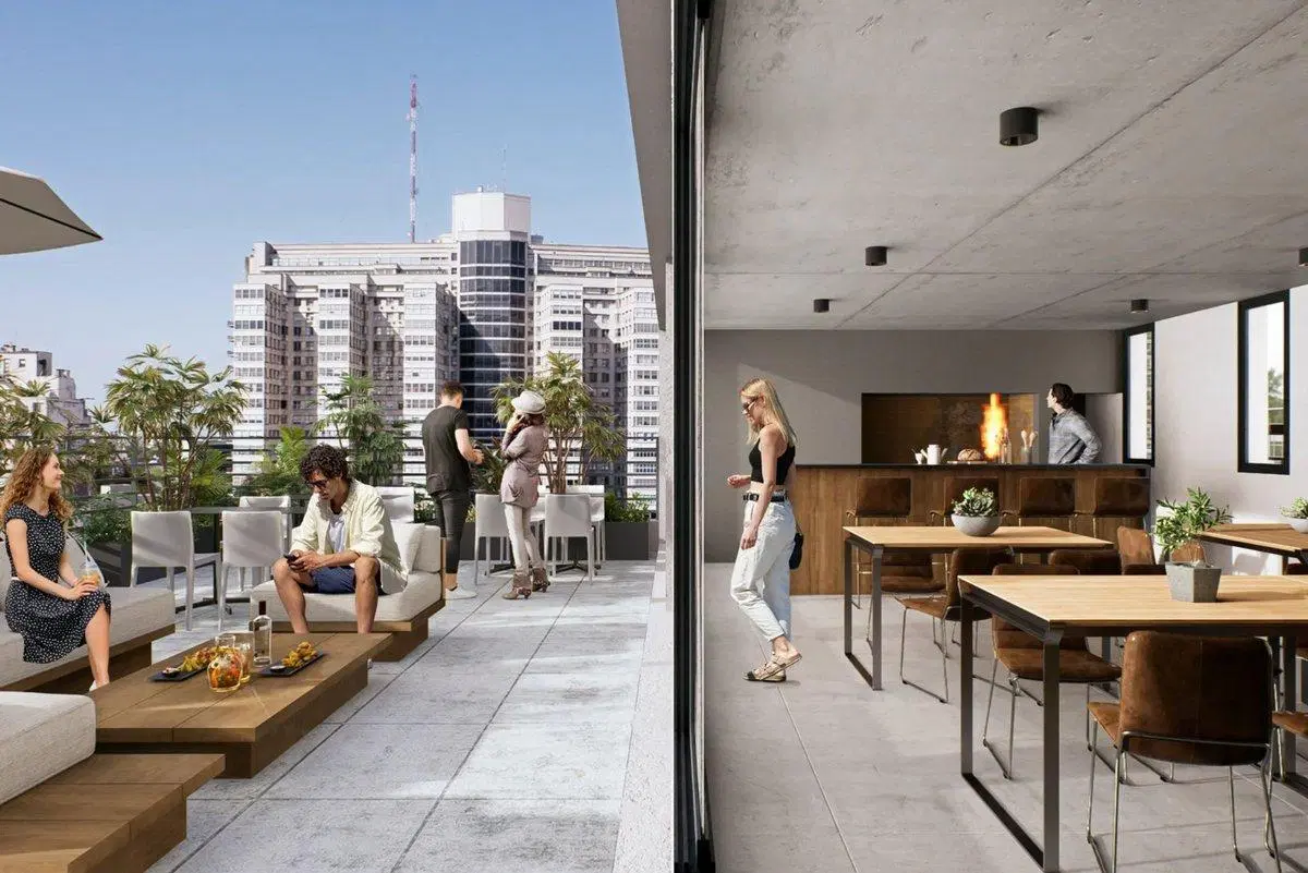 Venta Apto 1 Dormitorio y balcón, La Blanqueada 3