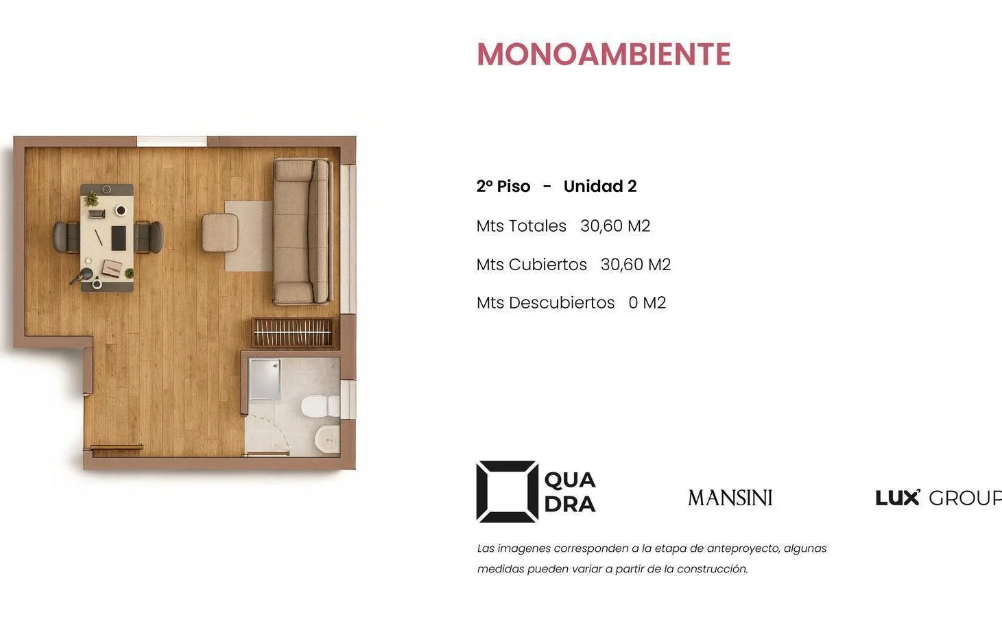 Venta departamento en Pozo, Monoambiente apto profesional - Financiacion Flexible