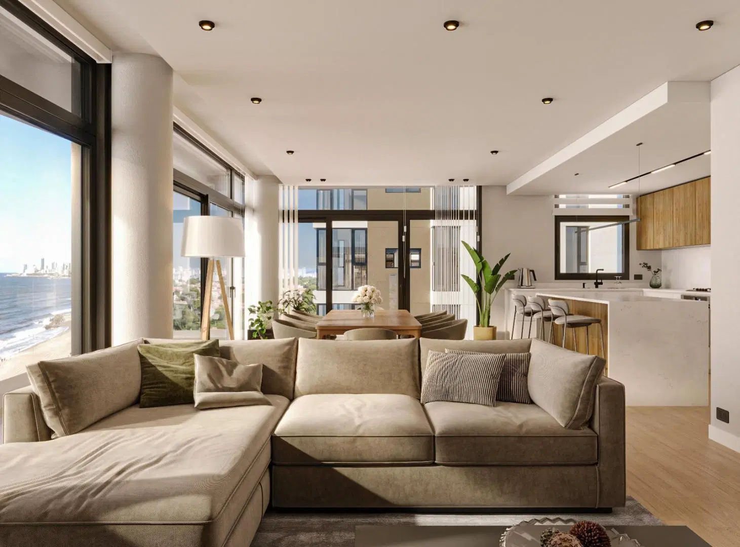 Venta. Semi piso en construcción. Parque Luro 4