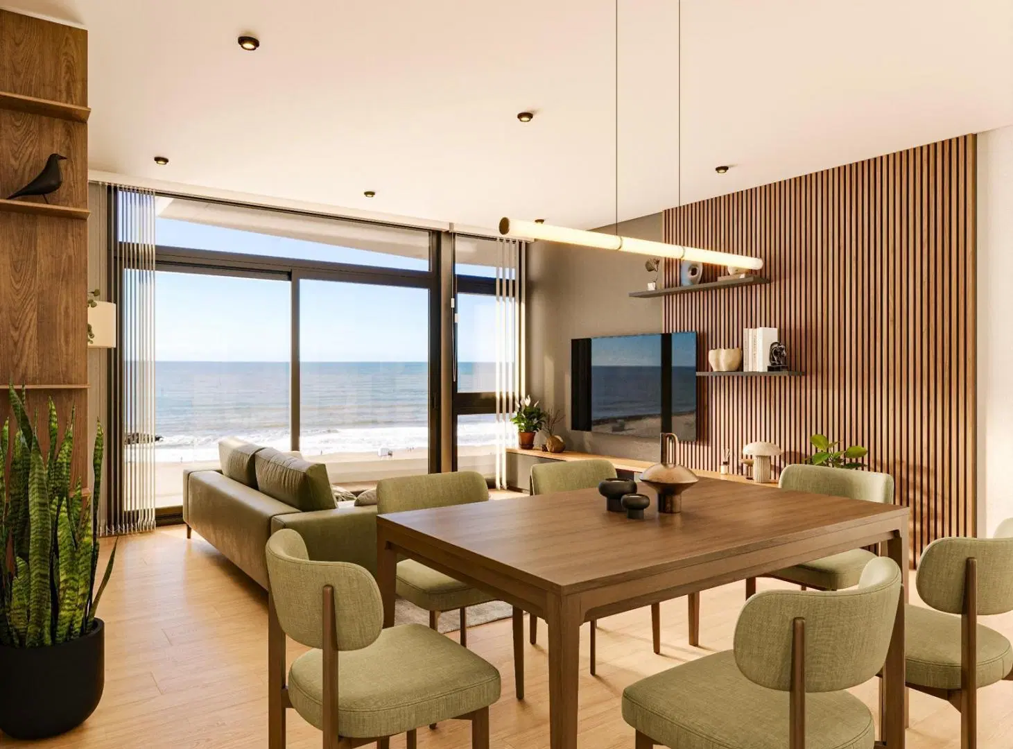 Venta. Semi piso en construcción. Parque Luro 4