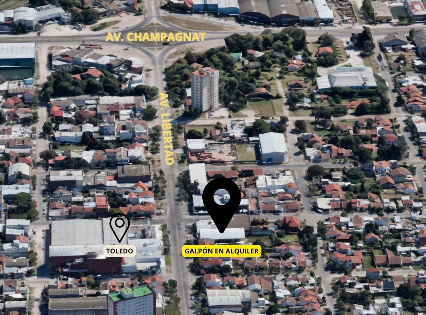 Foto de Alquiler. Galpón semitechado ALTO. 20 mts de frente. Sobre Av. Libertad, imagen 4