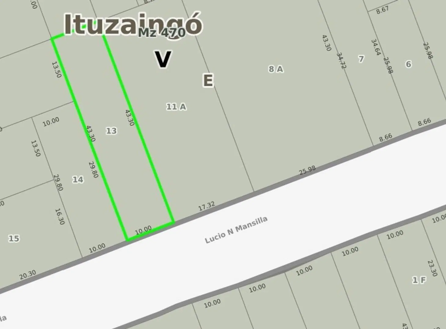 Lote para emprendimiento -Ituzaingo norte 4