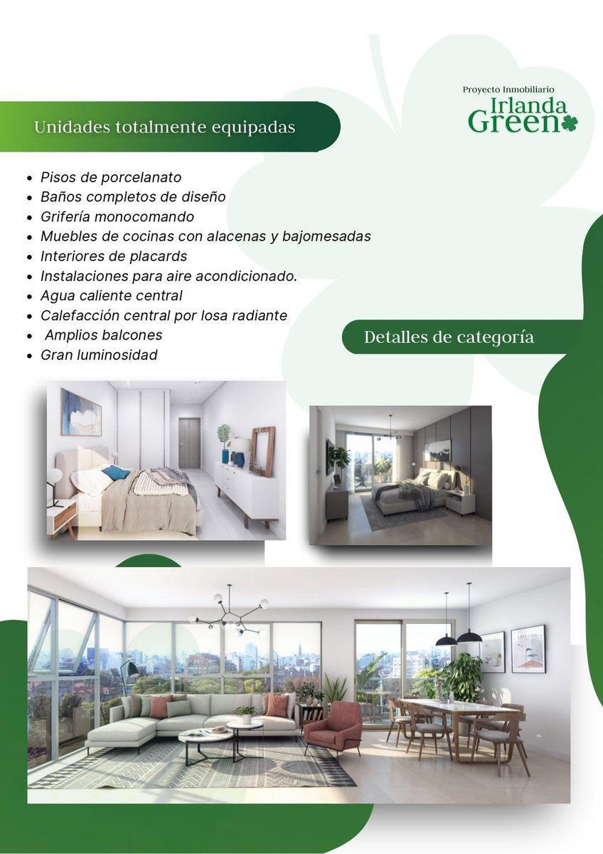 Venta Pozo 2amb - Precio Lanzamiento - Plaza Irlanda 2