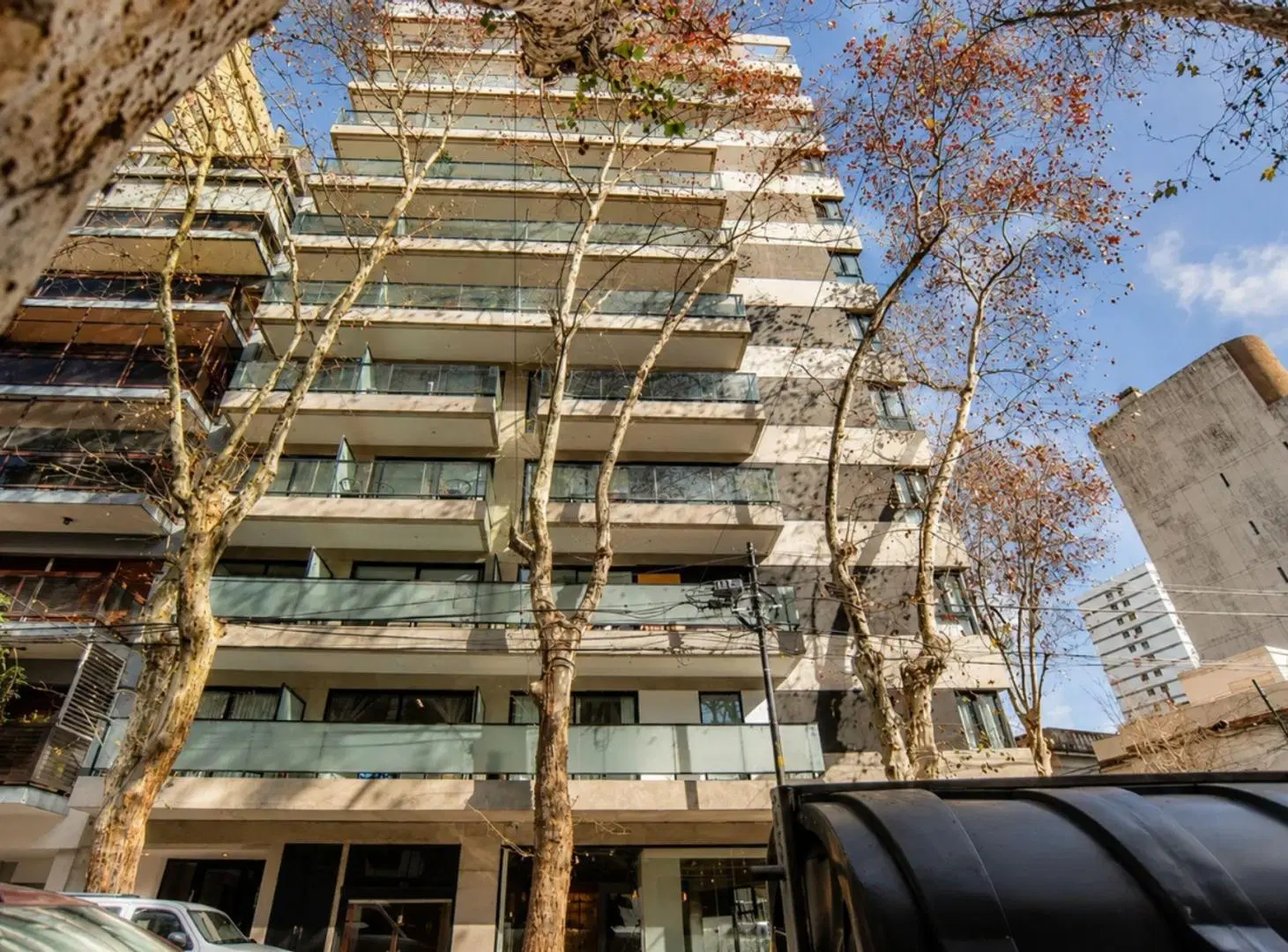 Venta monoambiente balcón vista abierta Belgrano 2