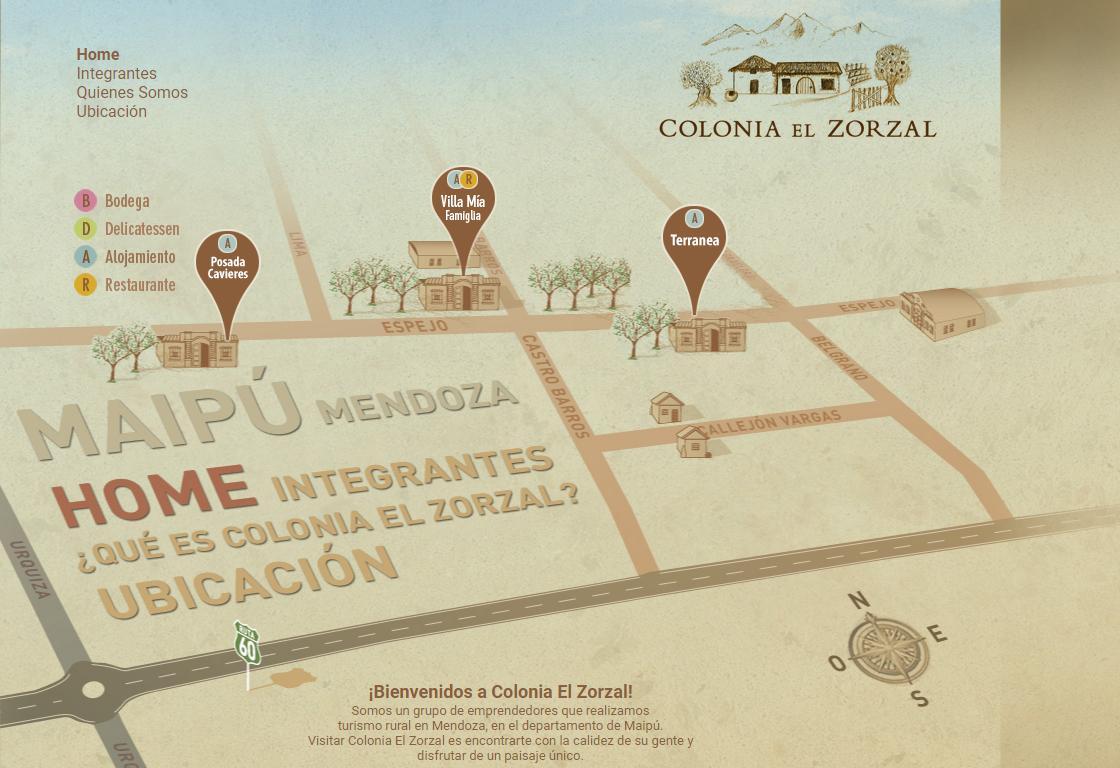 Turismo Rural Colonia El Zorzal Russell Maipu Mza 4