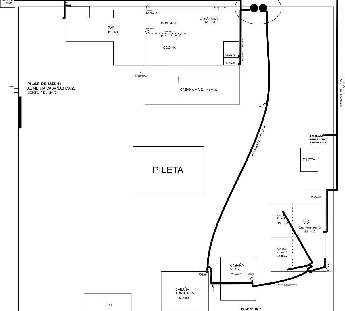 COMPLEJO DE CABAÑAS EN VENTA - FUNCIONADO - LA FALDA - CORDOBA