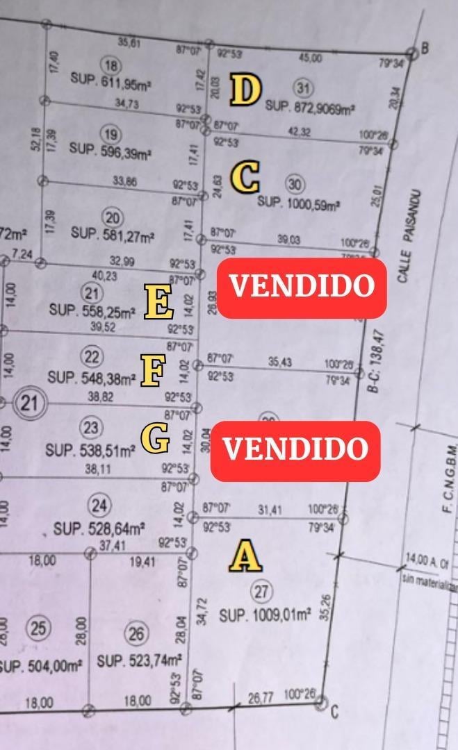 Foto de LOTE 528 M2 - JUAREZ CELMAN - FRENTE A LA MUNICIPALIDAD, imagen 1
