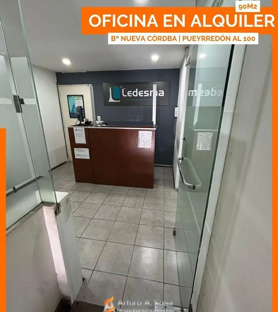 Oficina en alquiler nueva cordoba 2