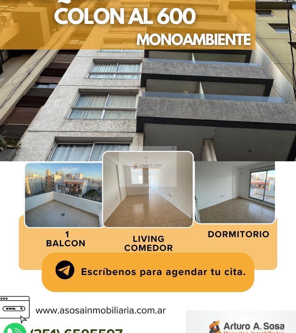 Foto de Monoambiente en alquiler centro, imagen 1