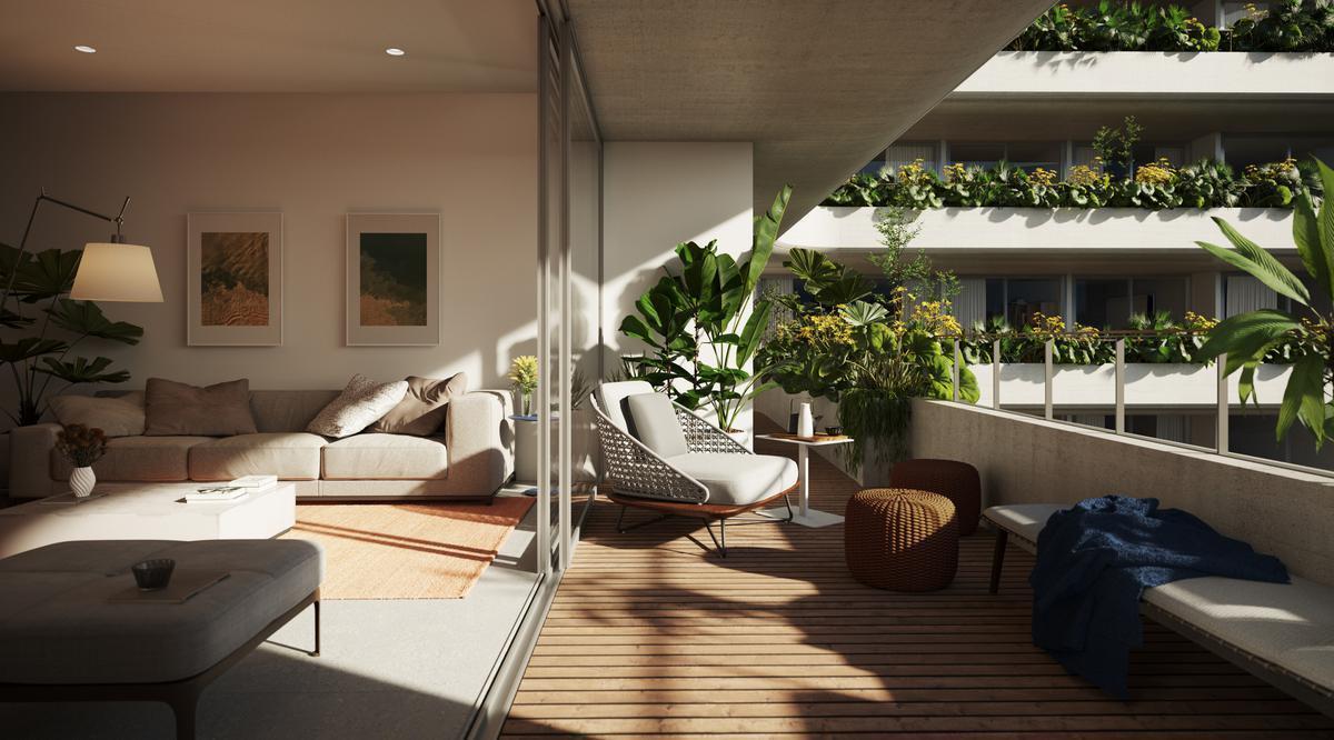 Donna Vita By Azcuy Venta Dúplex 3 Ambientes con Terraza y Parrilla Propia 2