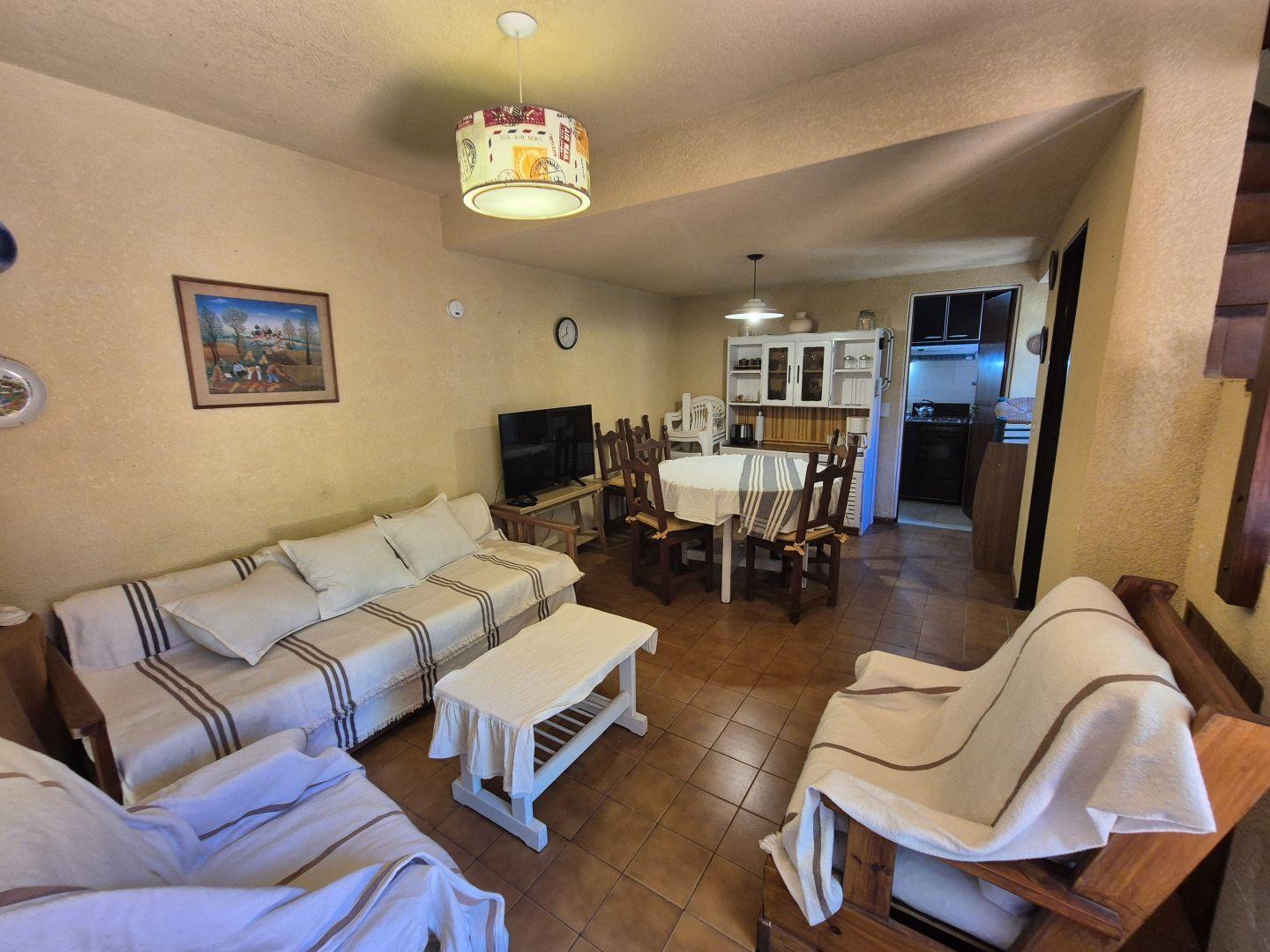 Duplex 3 ambientes+Parrilla Pinamar Zona Duplex