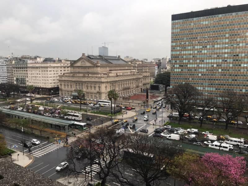 Oficina en Venta con Renta. Increíble Vista Sobre Av 9 de Julio 1