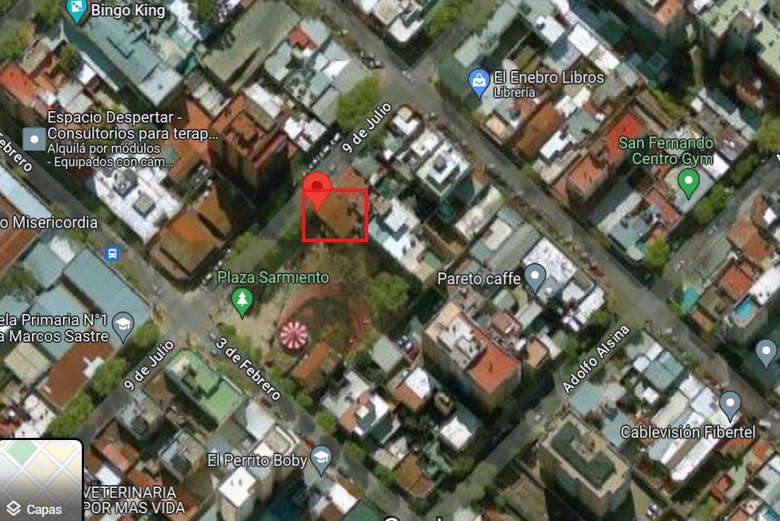 Venta en Block, 2 Locales Comerciales, Mas 2 PH. Lote 156 m². Centro Comercial de San Fernando, Gb 3