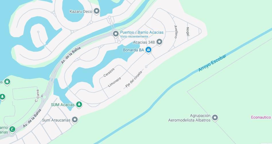 Terreno en Barrio Acacias, Puertos del Lago, Escobar