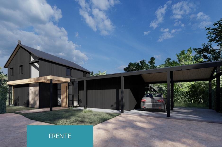 Casa a estrenar Puerto Manzano Río Bonito (Villa La Angostura) Ampliable