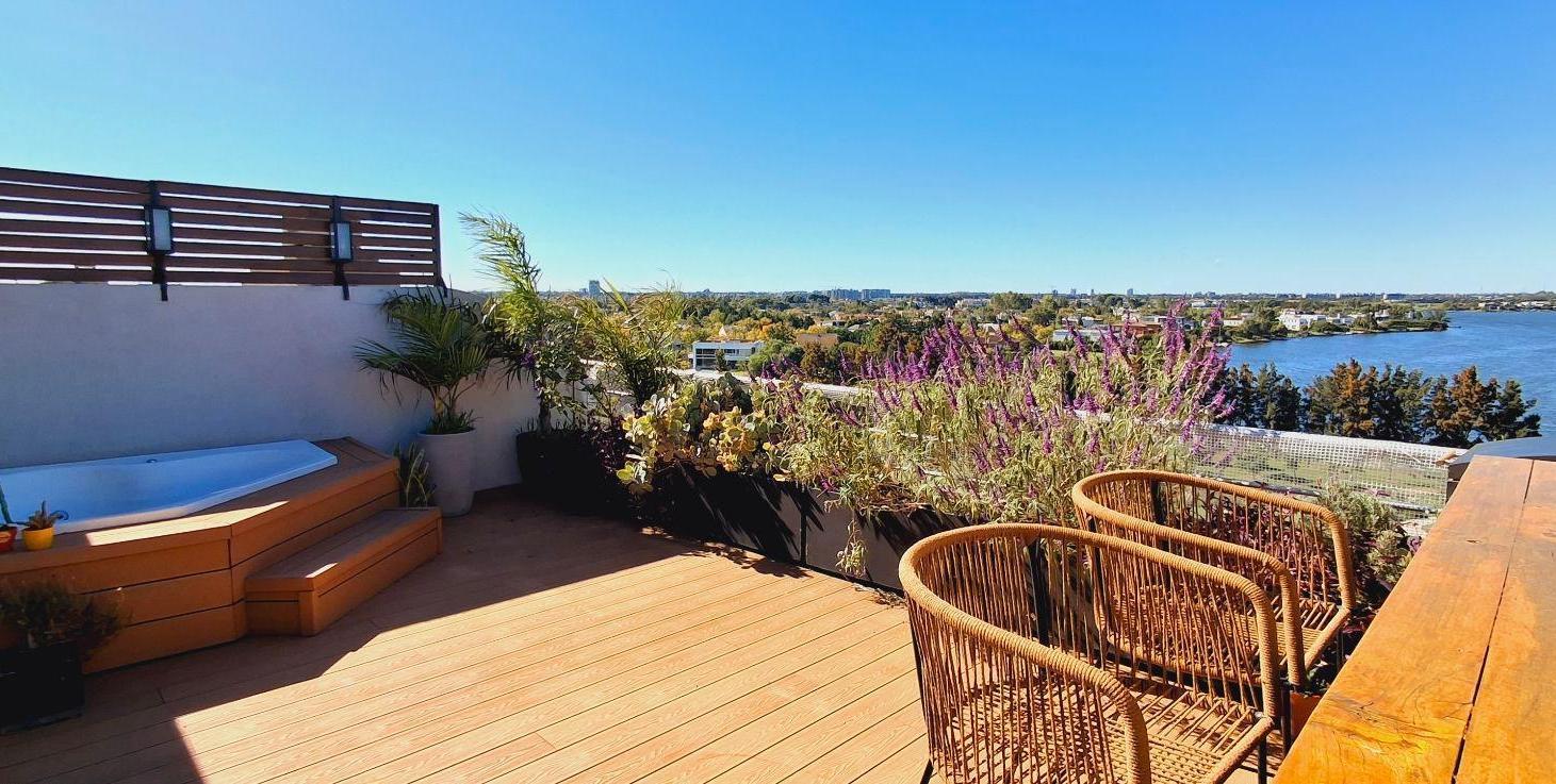Alquiler Dpto 2 amb. y medio, terraza, jacuzzi,amoblado. El Palmar, Nordelta, Zona Norte, GBA