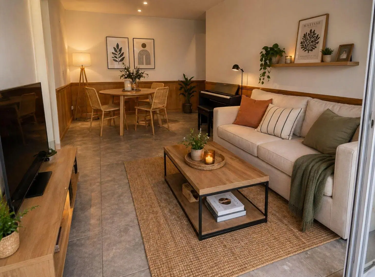 Departamento 3 ambientes en alquiler Jardines de San Isidro 2