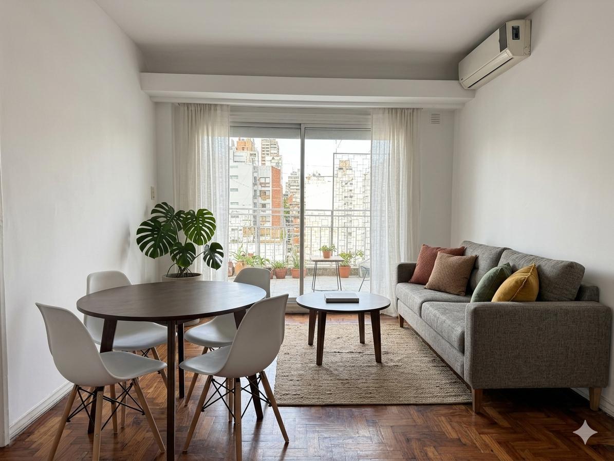 Foto de Venta departamento tres ambientes con terraza y parrilla en Palermo CABA, imagen 1