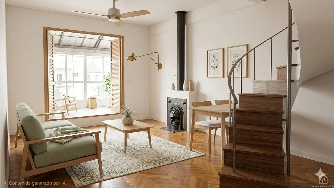 Departamento 2 ambientes duplex SIN EXPENSAS Recoleta 4
