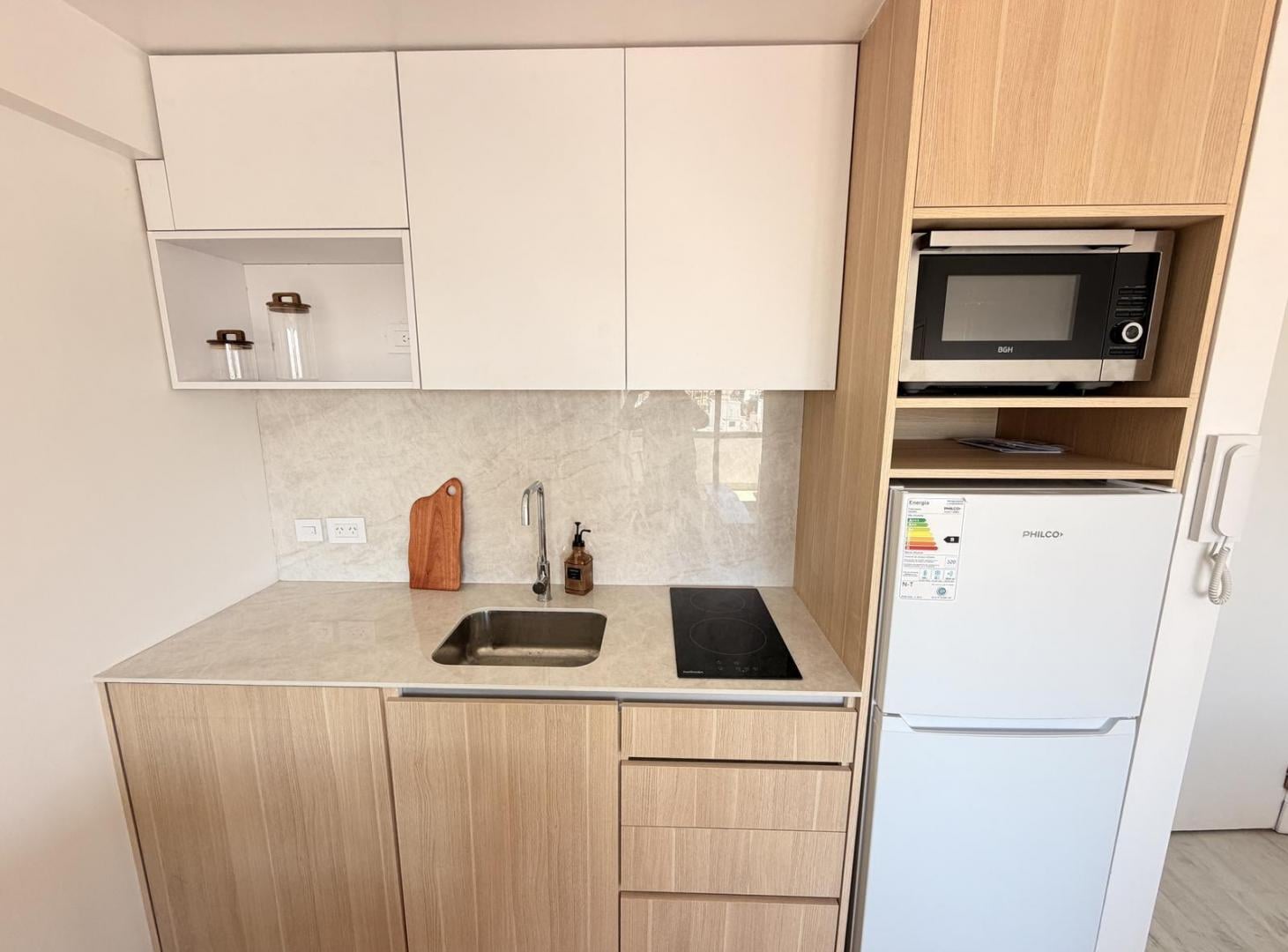 Foto de Departamento dos ambientes luminoso piso alto, equipado a nuevo, con, imagen 5