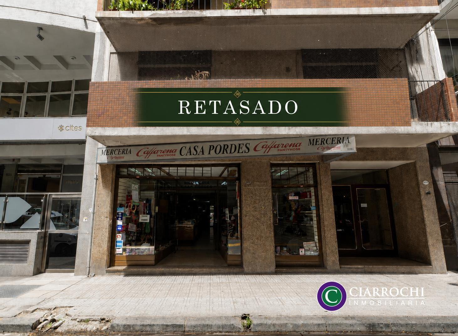 M.T de Alvear y Montevideo - Local APTO TODO DESTINO en Recoleta
