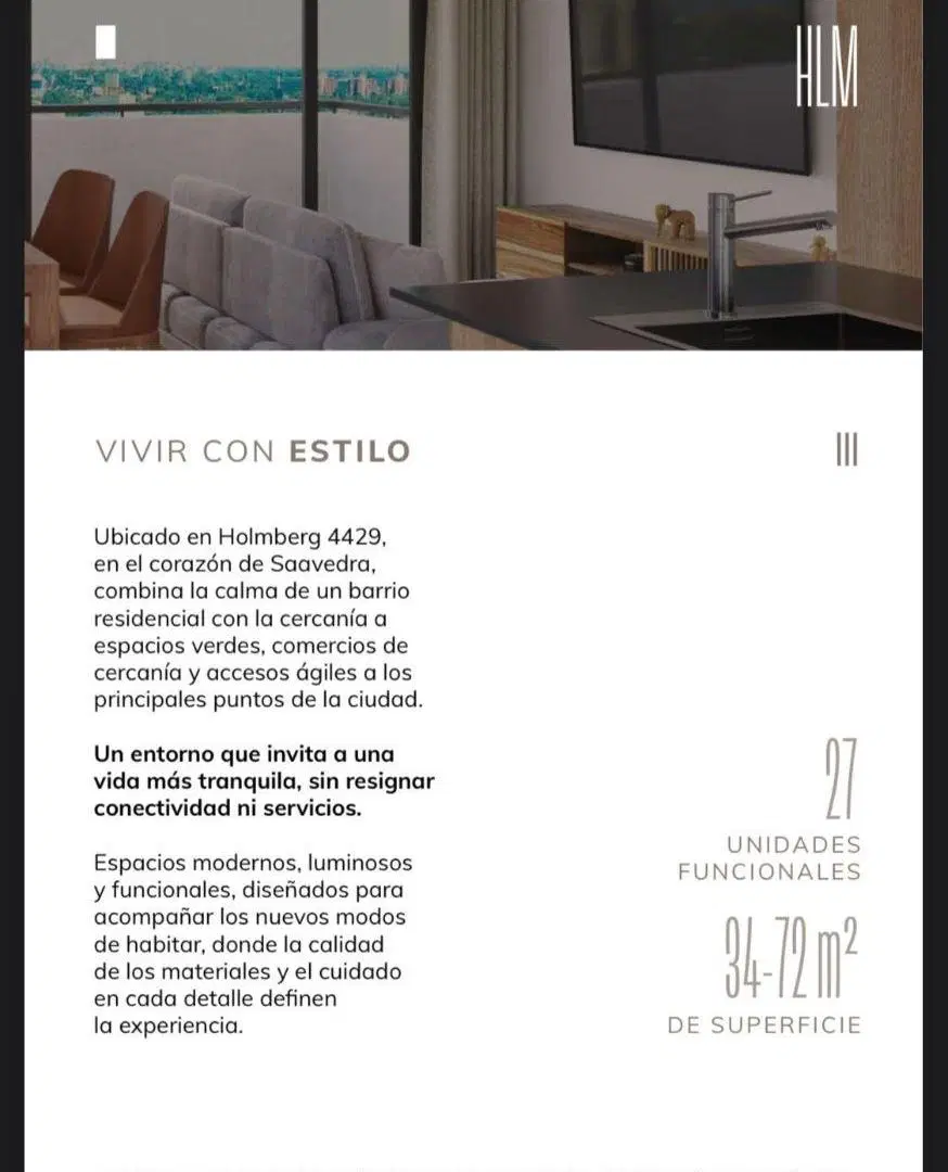 INCREIBLE DEPARTAMENTO 2 AMBIENTE, UBICADO EN SAAVEDRA, A ESTRENAR! 2