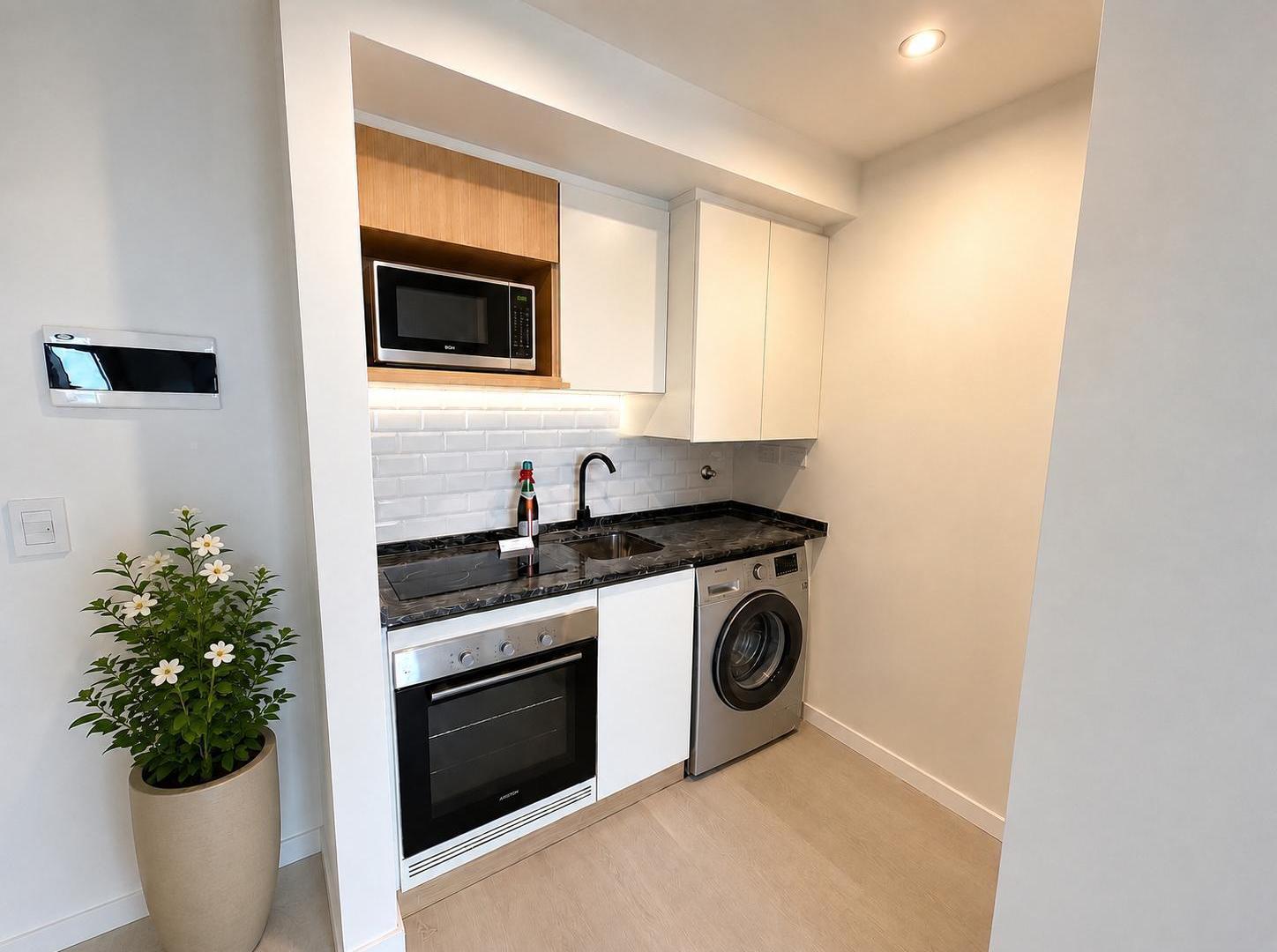 Foto de DEPARTAMENTO 2 AMB AL FRENTE CON BALCON ATERRAZADO CON AMENITIES A, imagen 2