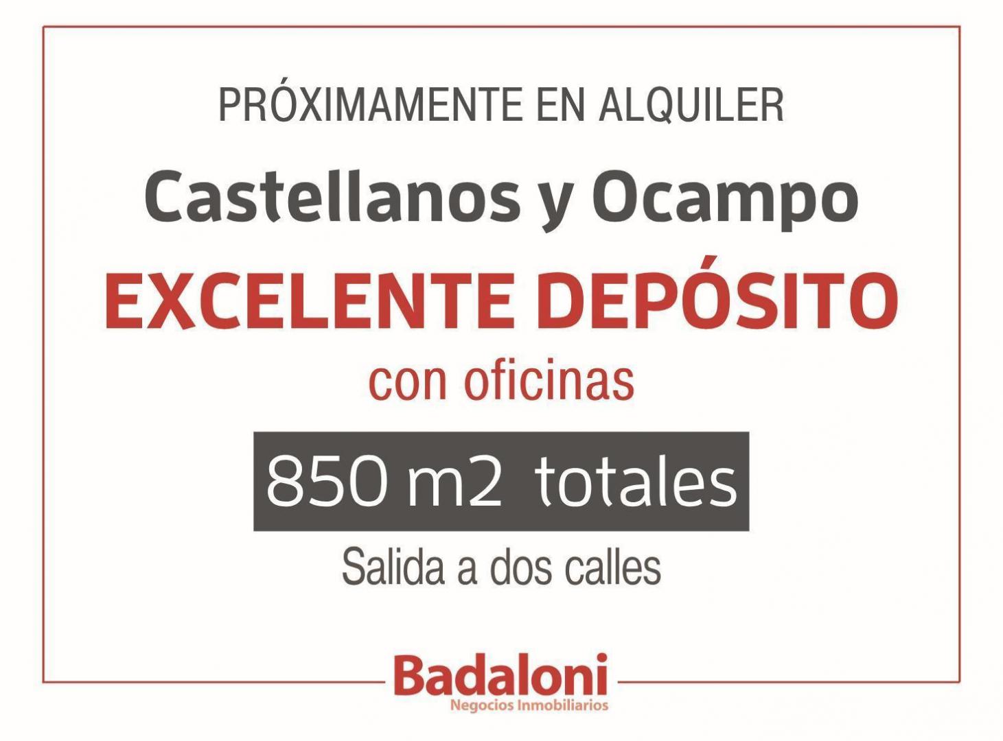 Galpón en Castellanos y Ocampo
