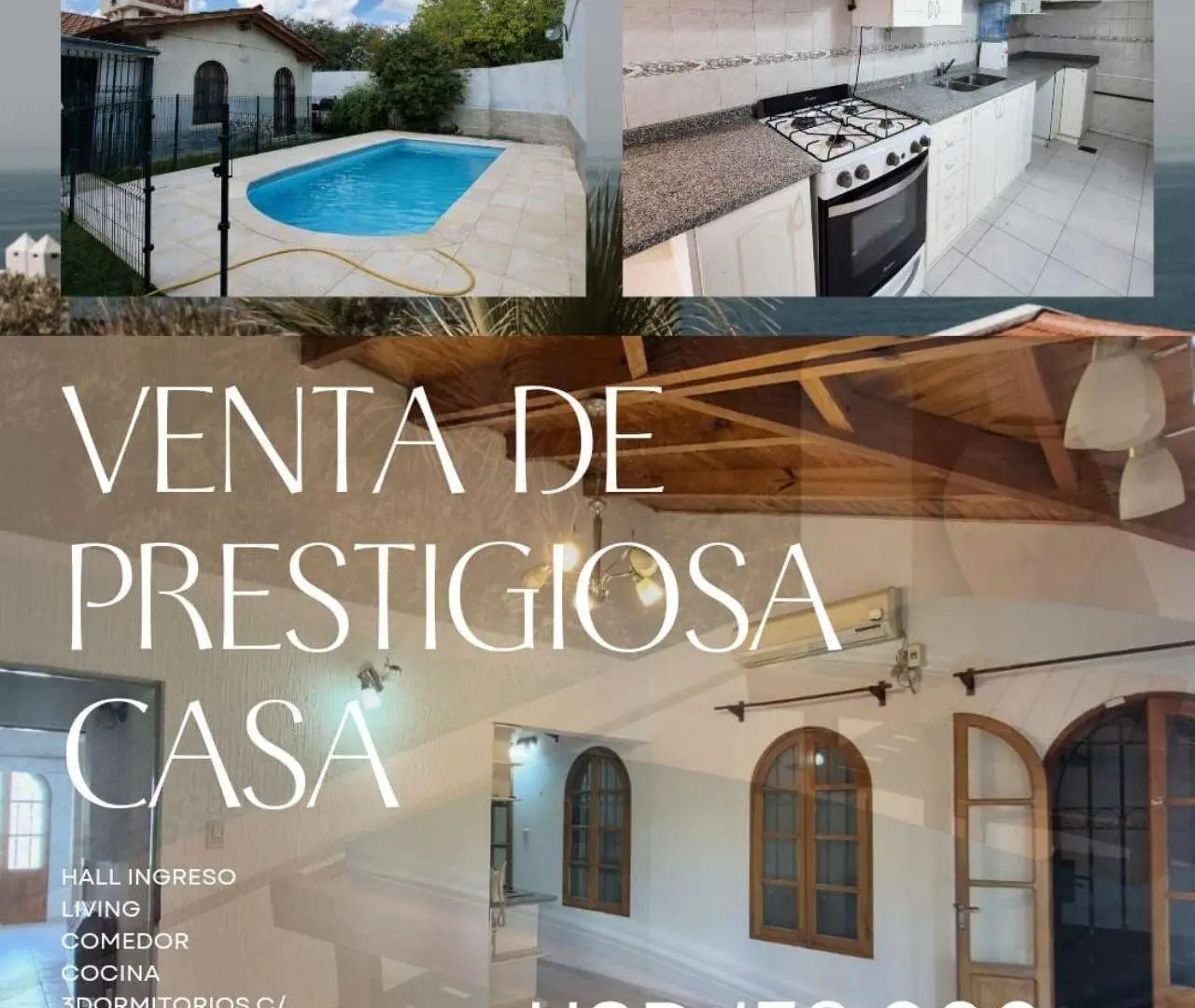 VENTA DE PRESTIGIOSA CASA CON PISCINA-B° SOBERANIA NACIONAL, CIUDAD DE MENDOZA 2