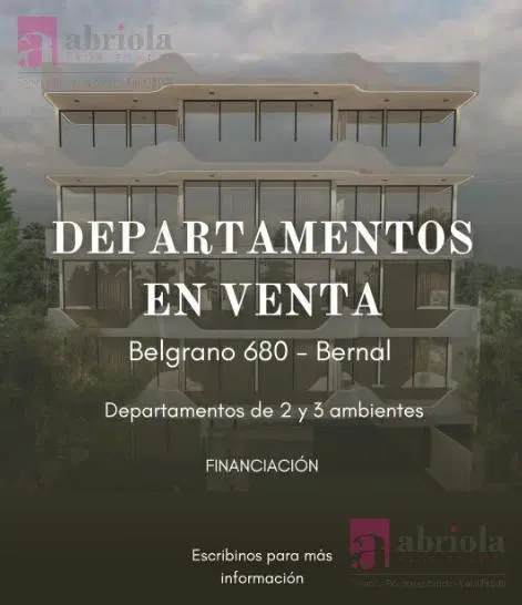 Departamento en venta en Bernal 4