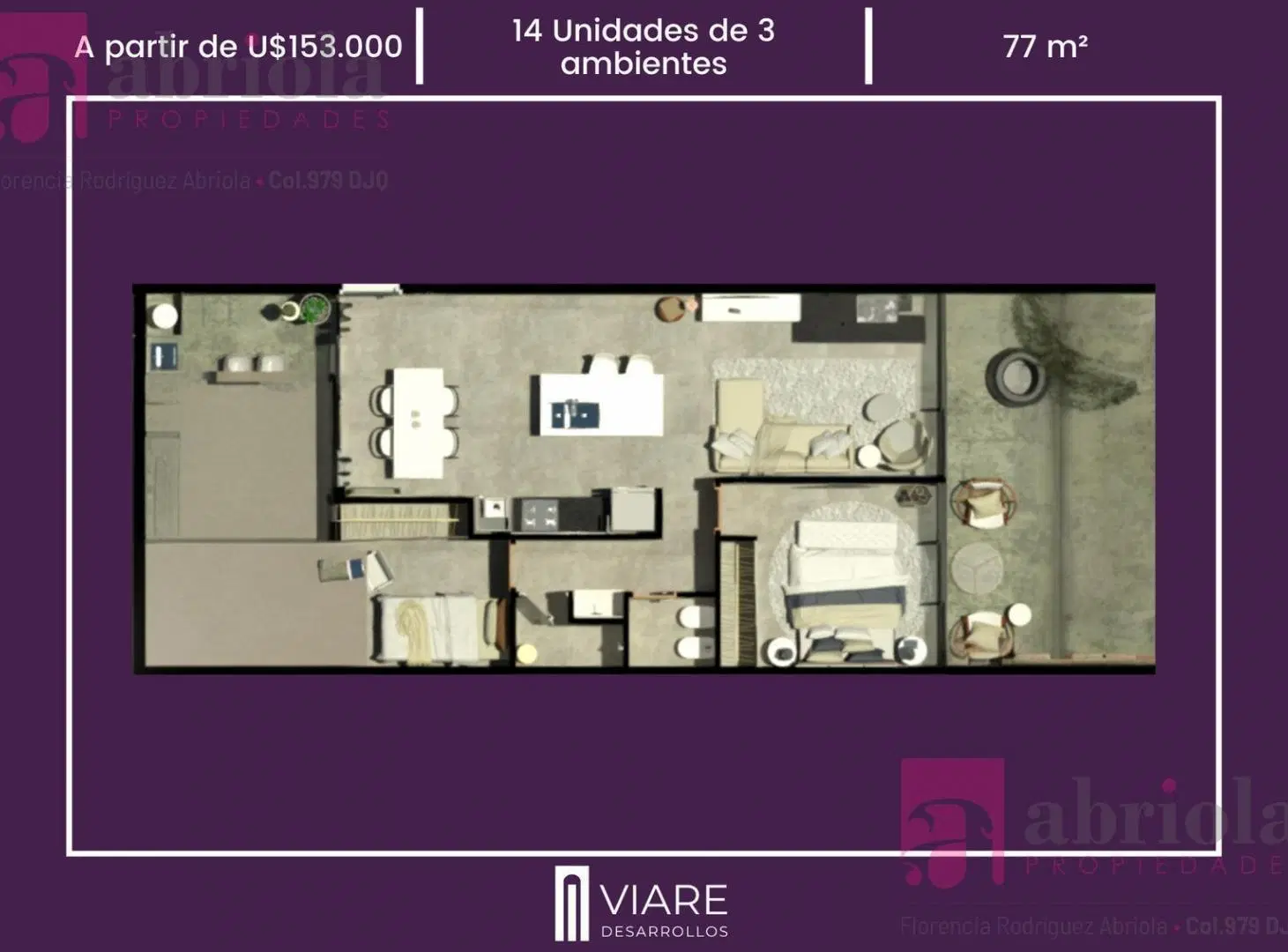 Departamento en venta en Bernal 8
