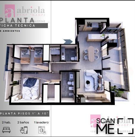 Departamento en venta en Bernal