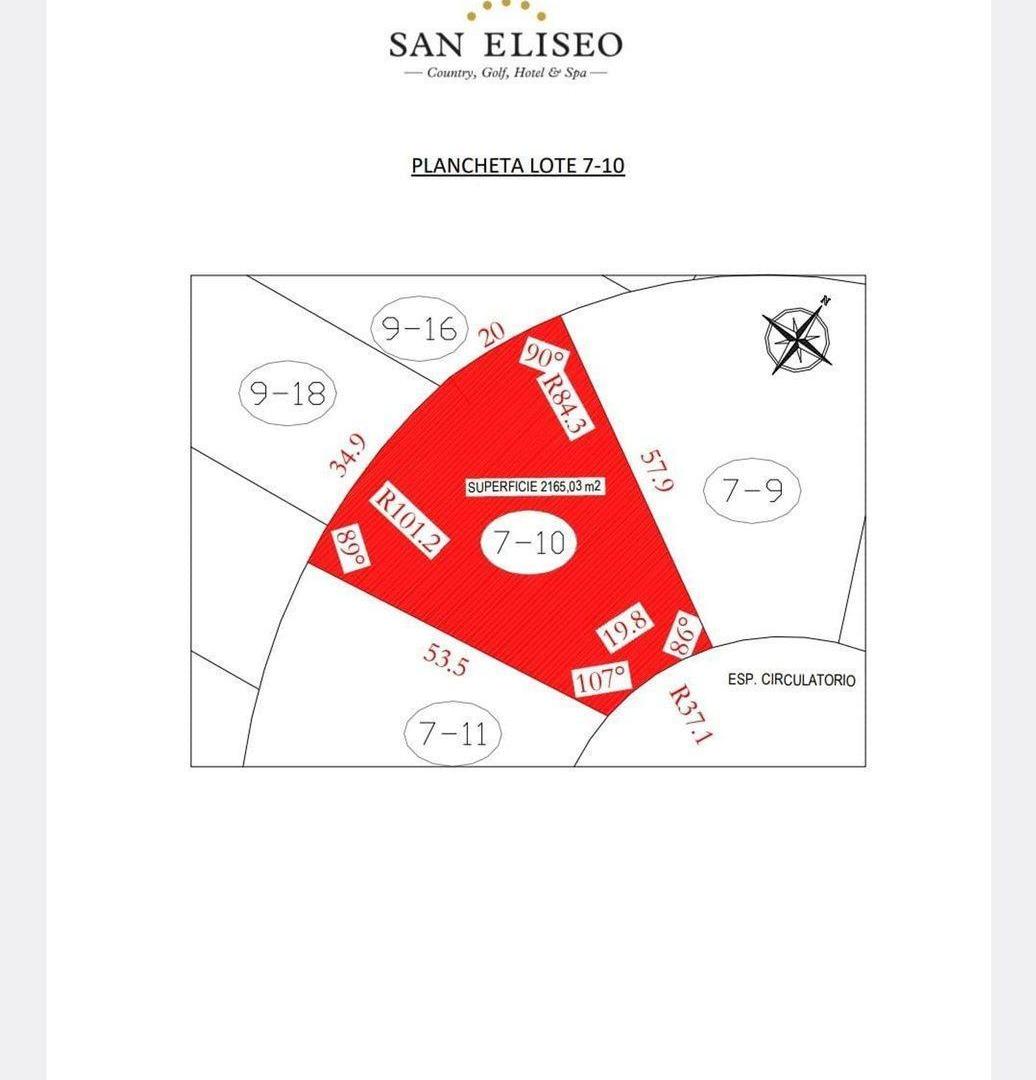 Foto de VENTA LOTE 2165M2 SAN ELISEO GOLF COUNTRY CLUB II, imagen 3