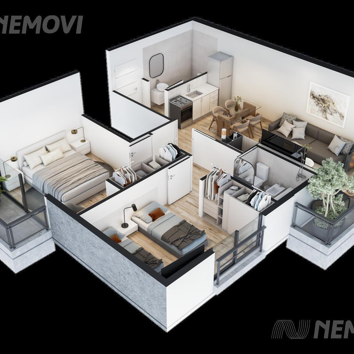 Venta Departamento 3 Ambientes Saavedra 1