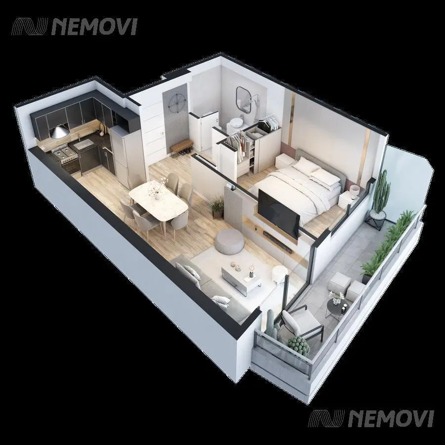 Departamento 2 AMBIENTES VENTA CABALLITO 5